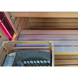 Das Innere der Sauna JCP130.