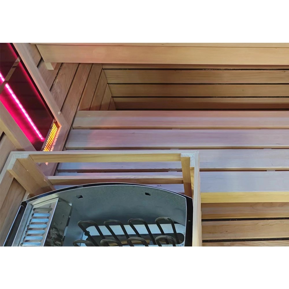Das Innere der Sauna JCP130.
