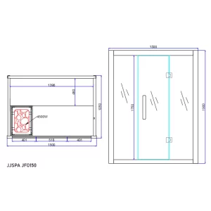 Saunaplan JFO150.